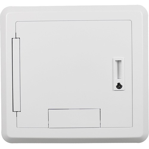 Middle Atlantic EHWBC8-BK Faceplates & Mounting Boxes Wiremold Evolution Series 8-gang Hinged Wall Box Cover - 8-gang - Black (ehwbc8-bk) Ehwbc8bk 786564085614