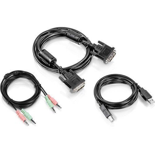 Trendnet TK-CD06 Miscellaneous Kits 6 Ft. Dvi-i, Usb,and Audio Kvm Cable Kit Tkcd06 710931170153