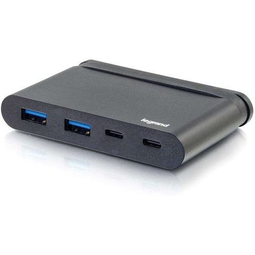 C2g 26914 USB/Firewire Adapters C2g Usb C Hub - Usb A X 2, Usb C And Power Delivery - Usb Type C - External - 4 Usb Port(s) - 4 Usb  757120269144