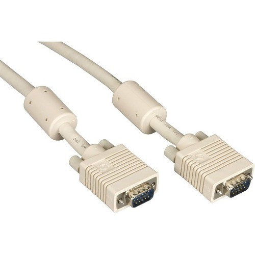 Black Box EVNPS06-0010-MM Cables Black Box Vga Video Cable With Ferrite Core - Male/male, Beige, 10-ft. (3.0-m) - Hd-15 Male - Hd-15  Evnps060010mm 818276071415