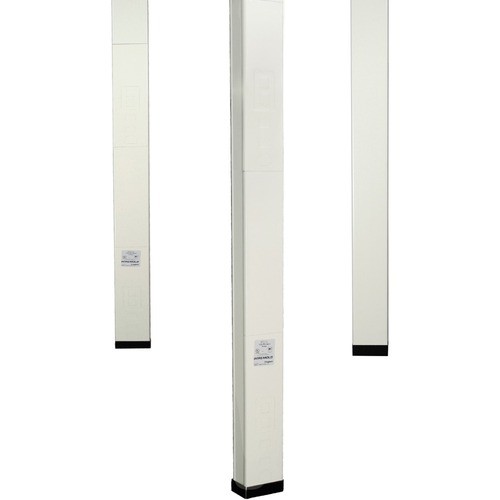 Middle Atlantic 30TC-212V Cable Management Wiremold 30tc Series Blank Steel Poles - Pole - Ivory - Steel (30tc-212v) 30tc212v 786776541694