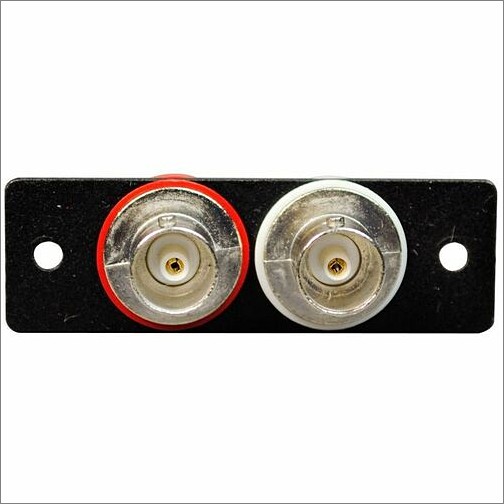 Middle Atlantic AV5001BK Faceplates & Mounting Boxes Wiremold Bnc Female To Female Barrel - 2 X Total Number Of Socket(s) - Black - 1 (av5001bk) 786776177701