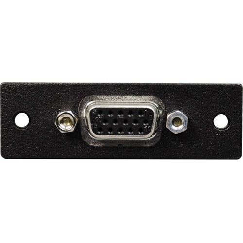 Middle Atlantic AV1000BK Faceplates & Mounting Boxes Wiremold 15-pin Hd Female To Female - 1 X Total Number Of Socket(s) - Black - Metal, Aluminum - 1 X  786776177619