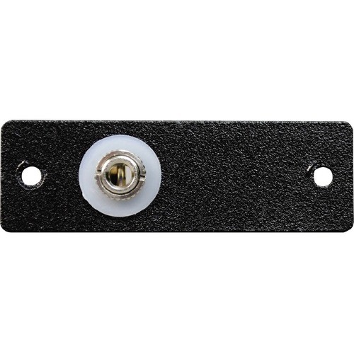 Middle Atlantic AV7005BK Faceplates & Mounting Boxes Wiremold 3.5mm Stereo Mini Jack To Captive Screw Term - 1 X Total Number Of Socket(s) - Black - Meta 786776177770