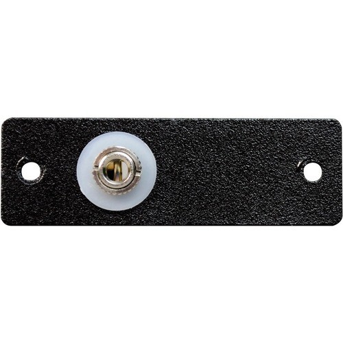 Middle Atlantic AV7004BK Faceplates & Mounting Boxes Wiremold 3.5mm Stereo Mini Jack To Solder Tabs - 1 X Total Number Of Socket(s) - Black - Metal (av70 786776177763