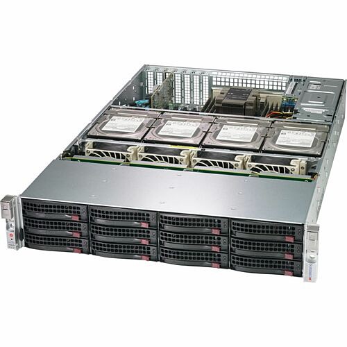 Supermicro CSE-829HE1C4-R1K62LPB Computer Cases Supermicro Case Cse-829he1c4-r1k62lpb 2u 16x3.5hs Sas Sata 1600w Brown Box Cse829he1c4r1k62lpb 
