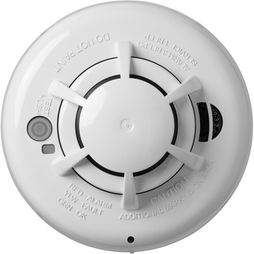Dsc PG9936 Smoke & Leak Sensors Dsc Powerg Wireless Smoke And Heat Detector - Wall Mount, Ceiling Mount (pg9936) 999561930744