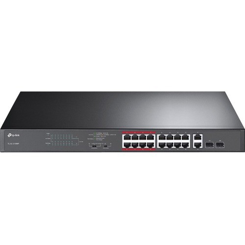 Tp Link TL-SL1218MP Switches & Bridges 16-port 10/100mbps + 2-port Gigabit Unmanaged Poe Switch Tlsl1218mp 845973099824