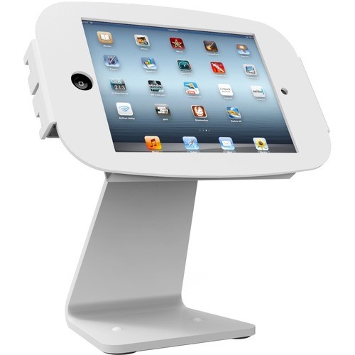 Maclocks 303W299PSENW Mounting Kits Compulocks Ipad Pro 12.9" (3-6th Gen) Space Enclosure Rotating Counter Stand White - High-grade Alum 818275512261
