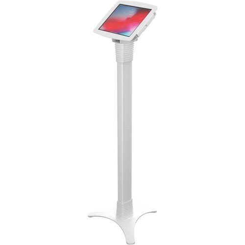 Maclocks 147W299PSENW Stands & Cabinets Compulocks Ipad Pro 12.9" (3-6th Gen) Space Enclosure Portable Floor Stand White - High Grade Alumin 819472027688