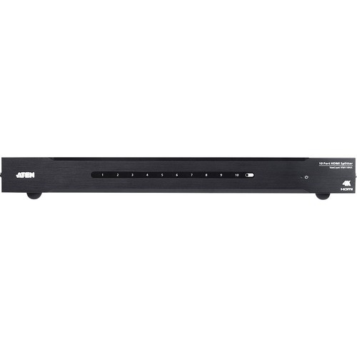 Aten VS0110HA Signal Splitters/Amplifiers Vancryst 10-port 4k Hdmi Splitter-taa Compliant - 4096 X 2160 - 340 Mhzmaximum Video Bandwidth - 49. 672792009457