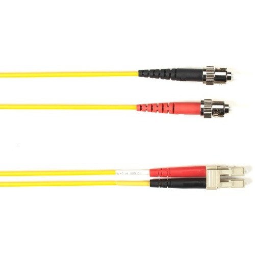 Black Box FOCMPM4-005M-STLC-YL Cables Black Box Fiber Optic Duplex Patch Network Cable - 16.40 Ft Fiber Optic Network Cable For Network De Focmpm4005mstlcyl 822088180838