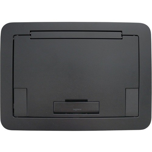 Middle Atlantic EFB45BTGY Cable Management Wiremold Evolution Series Efb45 Floor Box Flush Style Cover With Solid Lid - Floor Box Cover - Gray  786564086567