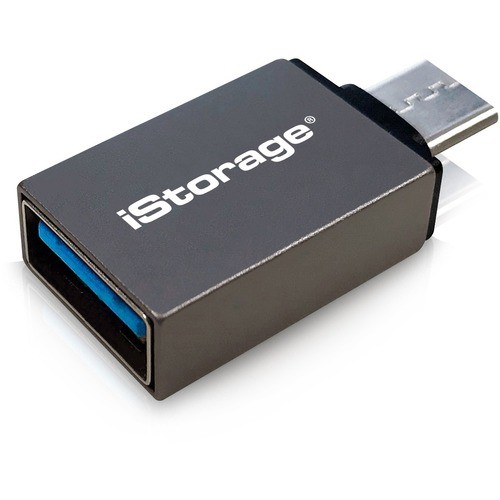 Istorage_kanguru IS-ACC-USB-C Connector Adapters Istorage Usb Type C Adapter - 1 X Usb Type C - Male - 1 X Usb Type A - Female (is-acc-usb-c) Isaccusbc 0810111422369