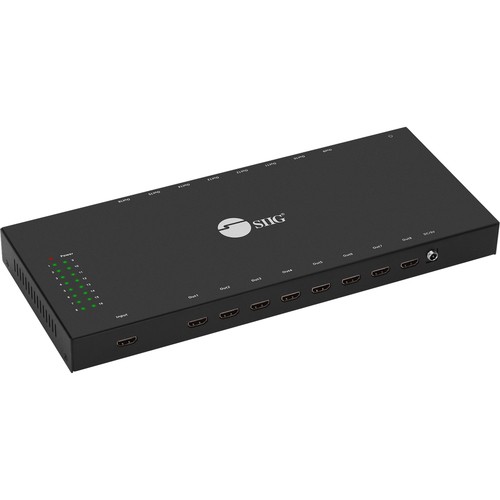 Siig CE-H24Q11-S1 Signal Splitters/Amplifiers Siig 1x16 Hdmi Splitter With 3d And 4kx2k - 3840 × 2160 - 1 X Hdmi In - 16 X Hdmi Out - Metal (ce-h2 Ceh24q11s1 662774042480