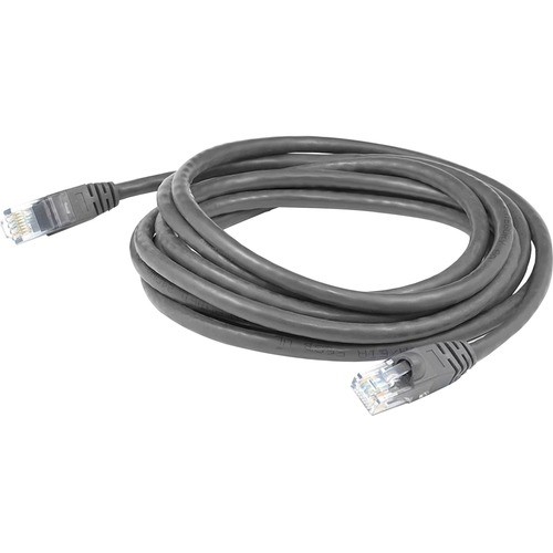 Addon ADD-2FCAT6-GY Cables Addon 2ft Gray Cat 6 Pvc Ethernet Cable Snagless Bubble Boot Rj-45 M/m - 2 Ft Category 6 Network Cab Add2fcat6gy 821456046455