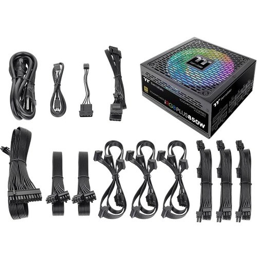 Thermaltake PS-TPI-0850F3FDGU-1 Power Supplies Thermaltake Toughpower Irgb Plus Gold Tpi-850dh3fcg Power Supply - Internal - 120 V Ac, 230 V Ac Inp Pstpi0850f3fdgu1 818240741559