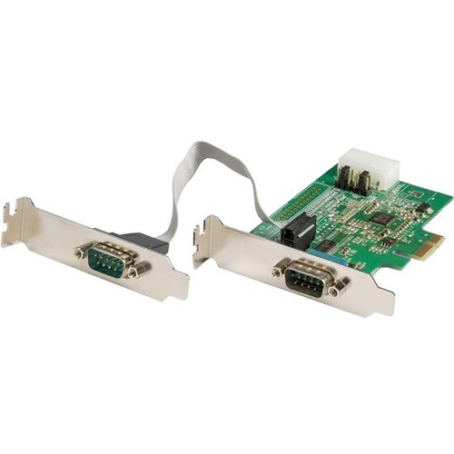 Startech PEX2S953LP Serial/Parallel Adapters 2-port Rs232 Serial Adapter Card With 16950 Uart 065030881166