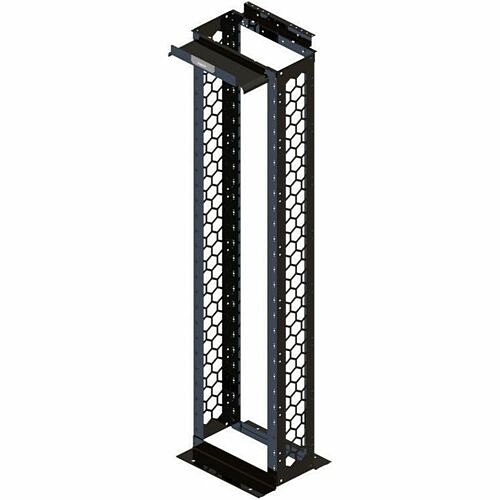 C2g MM20810-B Rack Equipment Ortronics Mm20 Channel Rack, 10.5" Deep, 8 Ft, 51 Ru, Tapped, Black - For Network Equipment - 51u Ra Mm20810b 662875214915