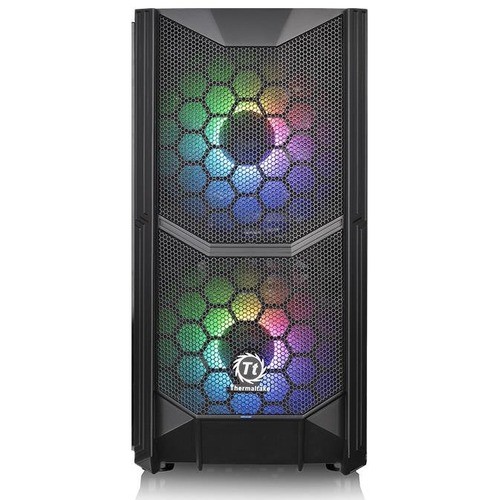 Thermaltake CA-1N6-00M1WN-00 Computer Cases Thermaltake Commander C35 Tg Argb Computer Case With Windowed Side Panel - Midi Tower - Black - Spcc Ca1n600m1wn00 841163070550