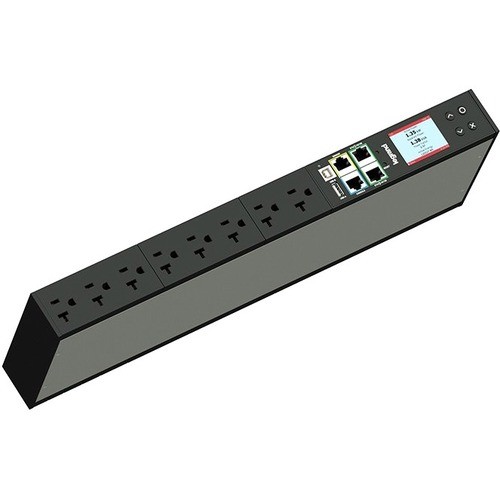 Middle Atlantic LP-41210 PDUs Middle Atlantic Horizontal Rackmount Network Metered 8 Outlet Power Distribution Unit - Metered - Ne Lp41210 662875015147