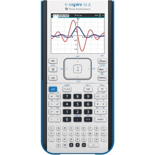 Texas Instruments NSCX2TBL1L1 Calculators Nspire Cx Ii Graphing Calculator TEXNSPIRECXII 997853703670
