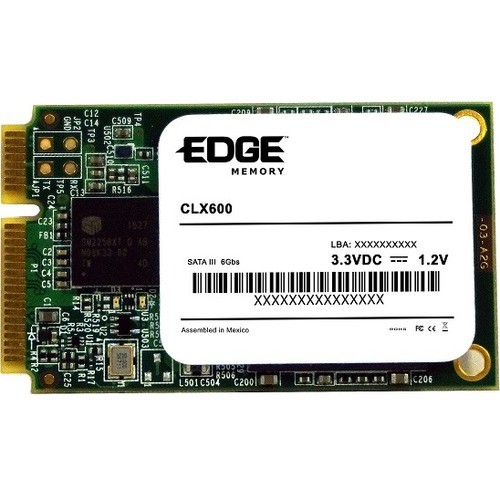 Edge Memory PE256333 Hard Drives Edge Clx600 1 Tb Solid State Drive - Msata (mo-300) Internal - Sata (sata/600) - Taa Compliant - 3 Y 652977256357
