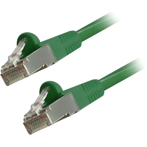 Comprehensive Cable CAT6STP-3GRN Cables Comprehensive Cat6 Snagless Shielded Ethernet Cables, Green, 3ft - 3 Ft Category 6 Network Cable For Cat6stp3grn 808447080049