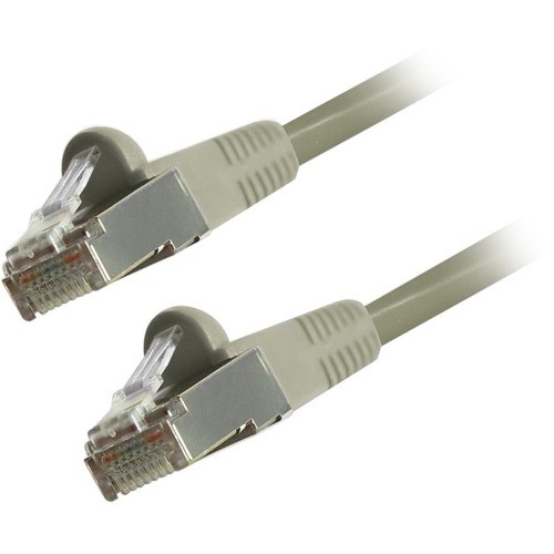 Comprehensive Cable CAT6STP-100GRY Cables Comprehensive Cat6 Snagless Shielded Ethernet Cables, Grey, 100ft - 100 Ft Category 6 Network Cable  Cat6stp100gry 808447079920