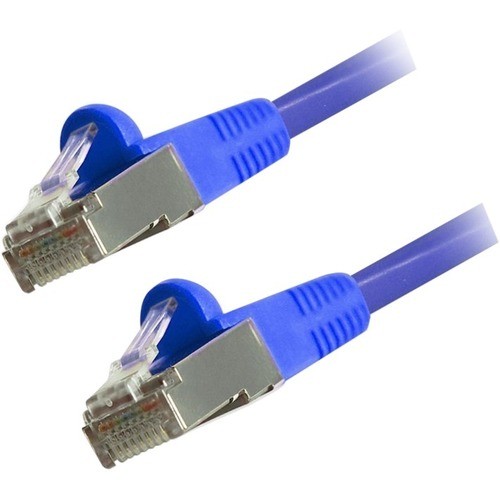 Comprehensive Cable CAT6STP-25BLU Cables Comprehensive Cat6 Snagless Shielded Ethernet Cables, Blue, 25ft - 25 Ft Category 6 Network Cable Fo Cat6stp25blu 818242823079