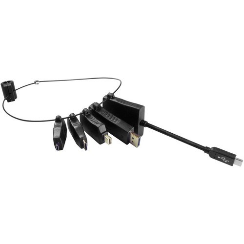 Comprehensive Cable RING-4 Miscellaneous Kits Comprehensive Connector Adapter Kit - Foam, Rubber, Steel, Polyethylene, Abs, Plastic - Black (ring- Ring4 808447081664