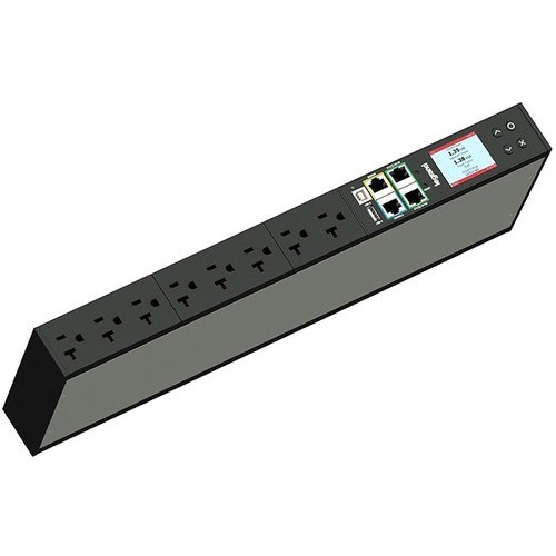 Middle Atlantic LP-41110 PDUs Legrand Rack Pdu, Network Metered, 1u, 16a, 120v, (8) 5-20r, L5-20p Cord - Metered - Nema 5-15p - 8  Lp41110 662875015130