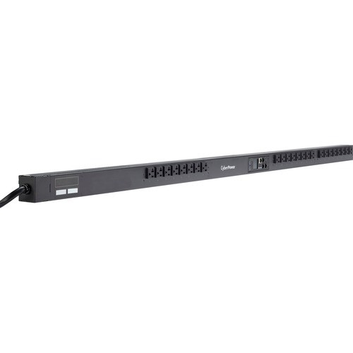 CyberPower PDU31101 PDUs Cyberpower Pdu31101 Single Phase 100 - 120 Vac 20a Monitored Pdu - 24 Outlets, 10 Ft, Nema L5-20p (5 649532620371