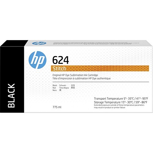 Hp 2LL53A Toners & Ink Cartridges Ink Cartridge - Black - 775 Ml - Hp Thermal Inkjet - Hp Stitch S300 Printer (2ll53a) 191628916528