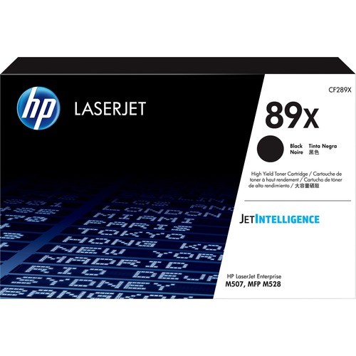 Hp CF289X Toners & Ink Cartridges 89x (cf289x) High Yield Black Original Laserjet Toner Cartridge (10,000 Pages) 997854143581