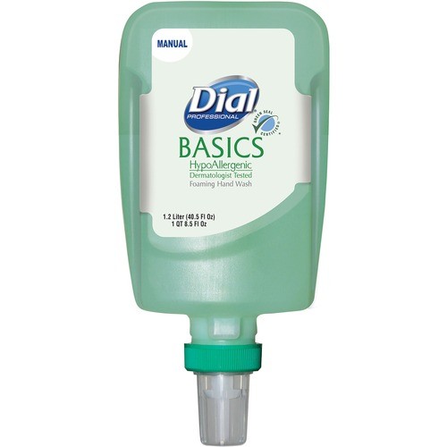 Dial Professional 16714 Soaps & Sanitizers Fit Manual Refill Basics Foam Hand Wash DIA16714 017000167145