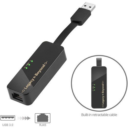 Siig LB-US0714-S1 Network Cards Siig Portable Usb 3.0 Gigabit Ethernet Adapter - Usb 3.0 Type A - 1 - Twisted Pair - 10/100/1000base Lbus0714s1 993247161736