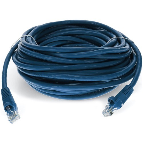 Addon ADD-25FCAT6-BE Cables Addon 25ft Blue Cat 6 Pvc Ethernet Cable Snagless Bubble Boot Rj-45 M/m - 25 Ft Category 6 Network C Add25fcat6be 818283522627