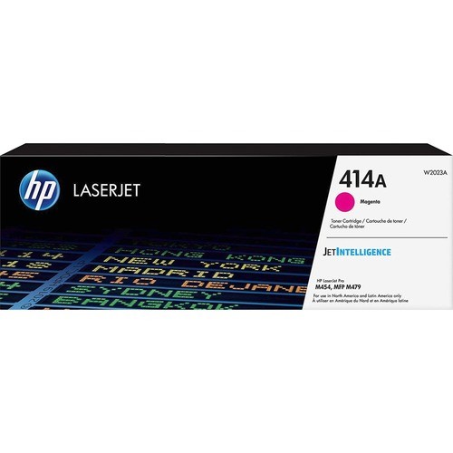 Hp W2023A Toners & Ink Cartridges Hp 414x Original Toner Cartridge - Magenta- Laser - 7500 Pages W2023a Heww2023a 192018046290