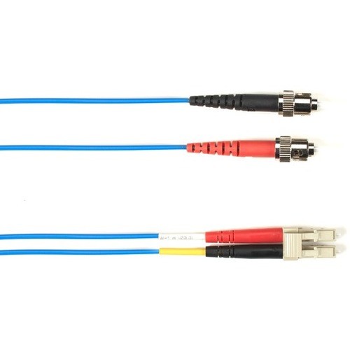 Black Box FOCMR10-010M-STLC-BL Cables Black Box Fiber Optic Duplex Patch Network Cable - 32.80 Ft Fiber Optic Network Cable For Network De Focmr10010mstlcbl 