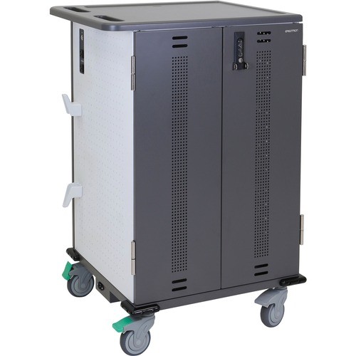 Ergotron YES36-CHR-1 Carts & Dollies Ergotron Yes36 Adjusta Charging Cart And Mobile Makerspace - 60 Lb Capacity - 4 Casters - 4" Caster Si Yes36chr1 698833072907