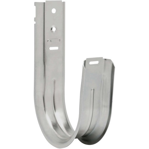 Tripp Lite J-Hook Cable Support - 4, Wall Mount, Galvanized Steel, 25 Pack  - Silver - 25 Pack - Galvanized Steel NCM-JHW40-25