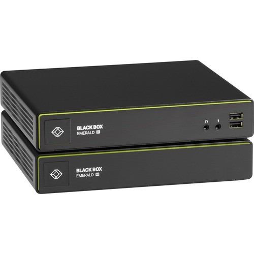 Black Box EMD4000-KIT Miscellaneous Kits Black Box 4k Kvm-over-ip Extender Kit - Dp, Single-head, V-usb 2.0, Audio, Vma - Aluminum, Plastic ( Emd4000kit 822088146001