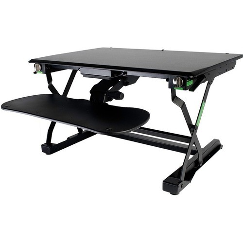 Goldtouch KOV-ELP-B Stands & Cabinets Goldtouch Easylift Pro Sit And Stand Desk With Keyboard Tray - 77 Lb Load Capacity - 7.5" Height X 2 Kovelpb 853610008061