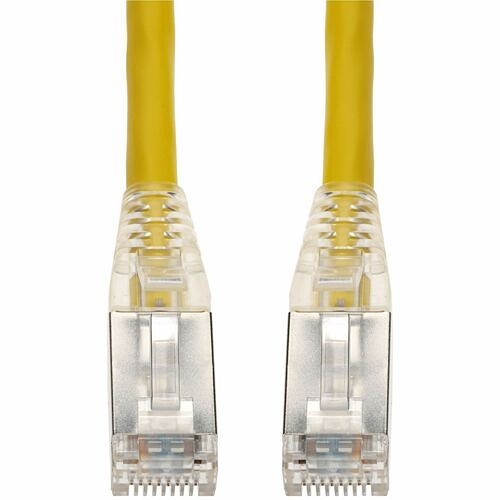 Addon ADD-5FCAT6AS-YW Cables Addon 5ft Yellow Cat 6a Shielded Pvc Ethernet Cable Snagless Bubble Boot Rj-45 M/m - 5 Ft Category 6 Add5fcat6asyw 821456054795