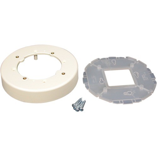 Middle Atlantic 2337A Mounting Kits Wiremold 2337a Mounting Box - Ivory - Polyvinyl Chloride (pvc) 786776056471