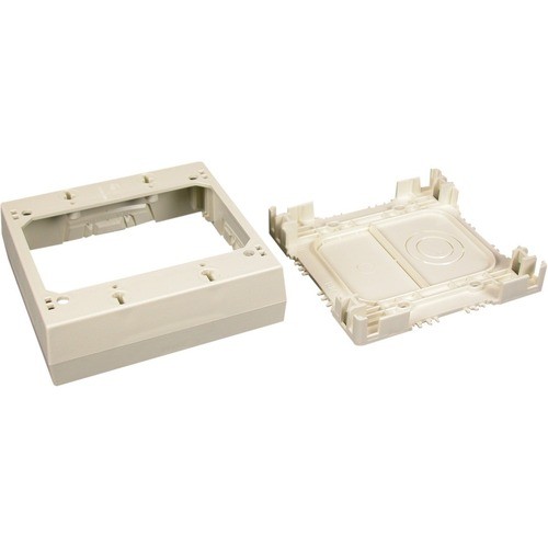 Middle Atlantic 2347-2 Mounting Kits Wiremold 2347-2 Mounting Box - Ivory - Polyvinyl Chloride (pvc) 23472 786776056495