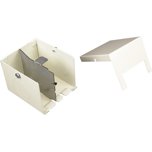 Middle Atlantic 2410D-FW Cable Management Wiremold 2400d Divided Entrance End Fitting - End Fitting - Fog White (2410d-fw) 2410dfw 786776134629