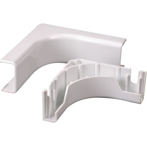 Middle Atlantic 2817FO-WH Cable Management Wiremold Uniduct 2800 Series Radiused Internal Elbow Fitting - Elbow - White - 3.27" Length (2817fo- 2817fowh 786776522327