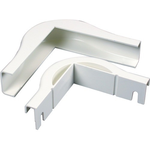Middle Atlantic 2818FO-FW Cable Management Wiremold 2818fo Radiused External Elbow, Fog White - Elbow - Fog White (2818fo-fw) 2818fofw 786776088472